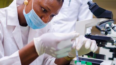 Symbolic photo, lab work