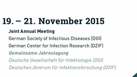 Jahrestagung 2015