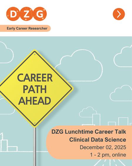 DZG Lunchtime Career Talk: "Clinical data science"