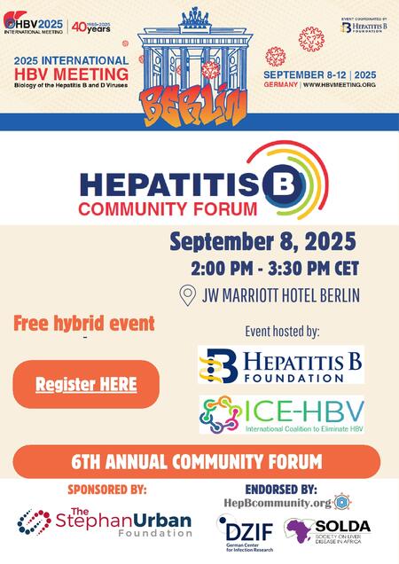 6th Annual Hepatitis B Community Forum