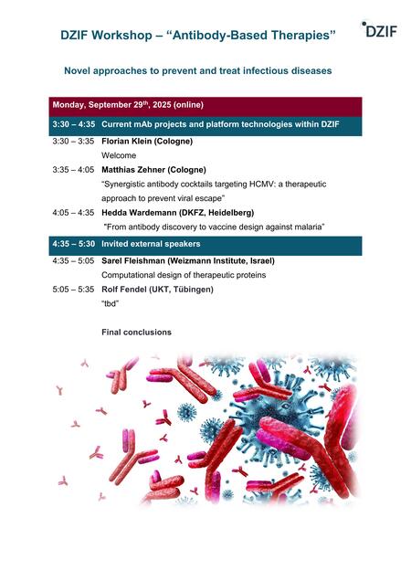 6. Brückenthema-Workshop "Antikörper-basierte Therapien"