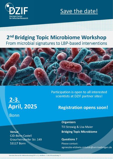 DZIF workshop: From microbial signatures to LBP-based interventions