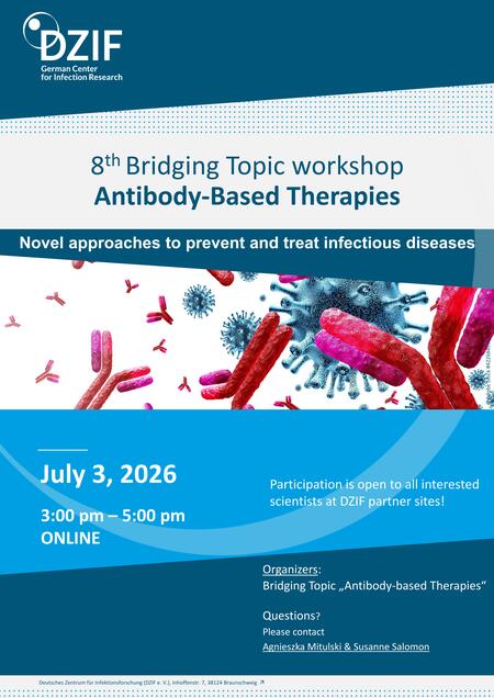 8. Workshop des Brückenthemas "Antikörperbasierte Therapien"