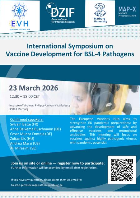International symposium on vaccine development on BSL-4 pathogens