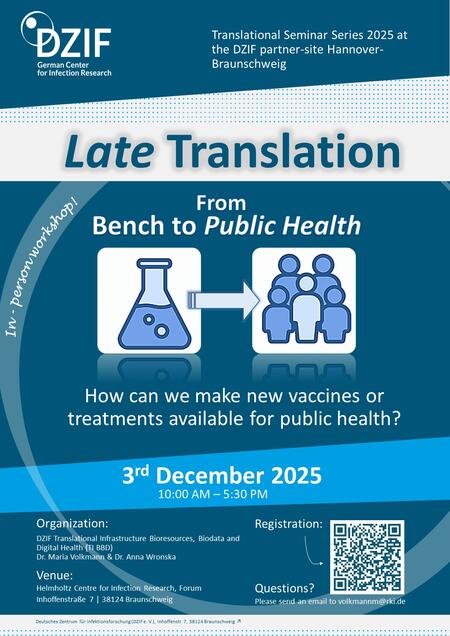 Late translation in infection research – from bench to public health