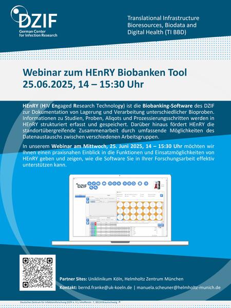 Einführung in die Biobanking-Software HEnRY