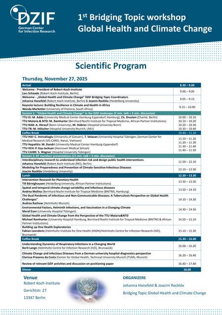 Brückenthema-Workshop "Globale Gesundheit und Klimawandel"