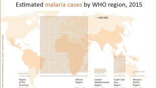 The World Health Organization reports that some 214 million people became infected with malaria in the year 2015 alone