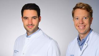 Portrait fotos of Philipp Schommers and Alexander Simonis
