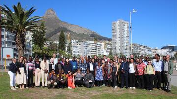 Group photo of PanACEA, a successful European-African TB trials consortium that developed trial capacity in many African countries. 