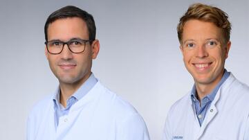 Portray photos of Prof. Rybniker and Dr. Simonis