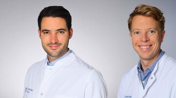 Portrait fotos of Philipp Schommers and Alexander Simonis