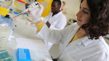 Labor im Forschungsbereich Malaria