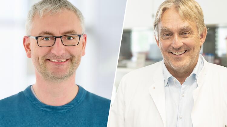 Prof. Dr. Marc Hübner und Prof. Dr. Achim Hörauf